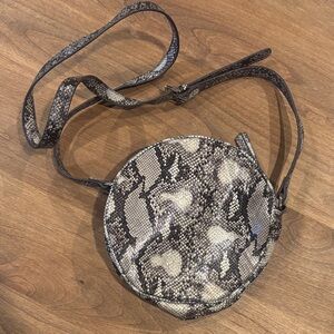 American Eagle Outfitters Snake Print Crossbody Bag